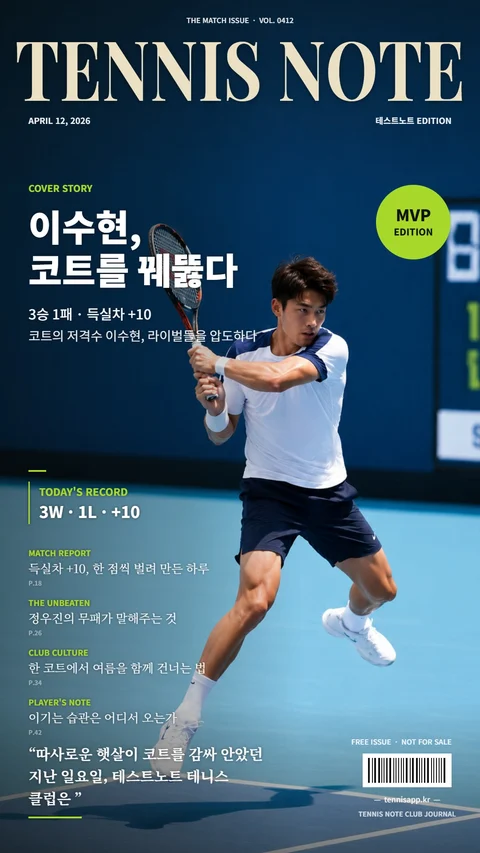 매거진 표지 인증샷
